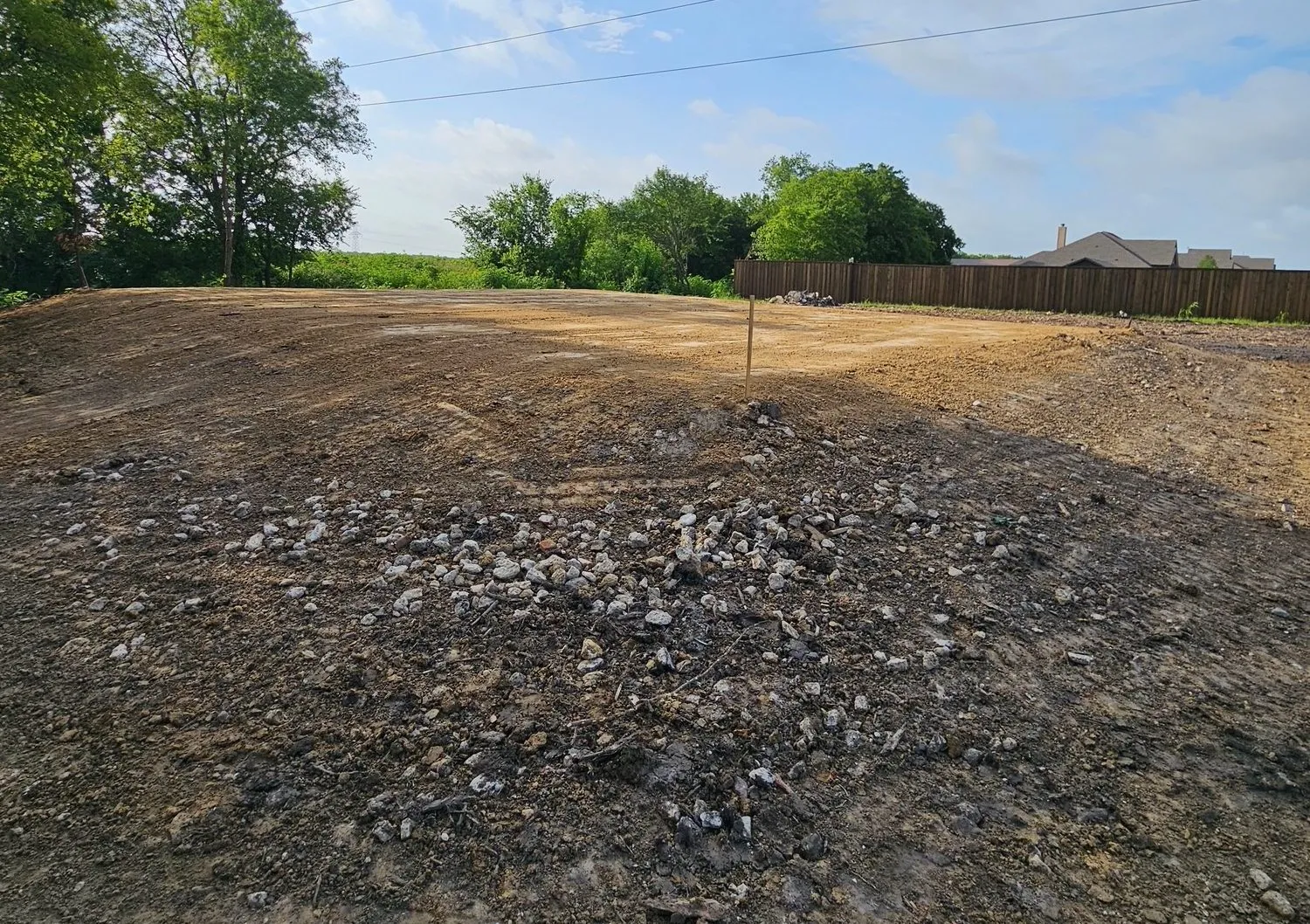 Complete lot clearing services in Norman Oklahoma